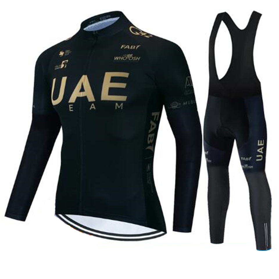 Cycling Commuter Clothing - Uae Team automne Maillot de cyclisme