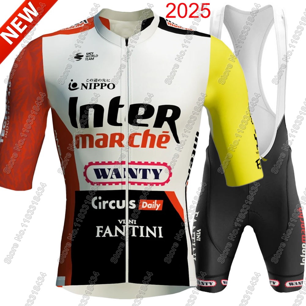 Cycling Commuter Clothing - Wanty Maillot de cyclisme 2025 ensemble