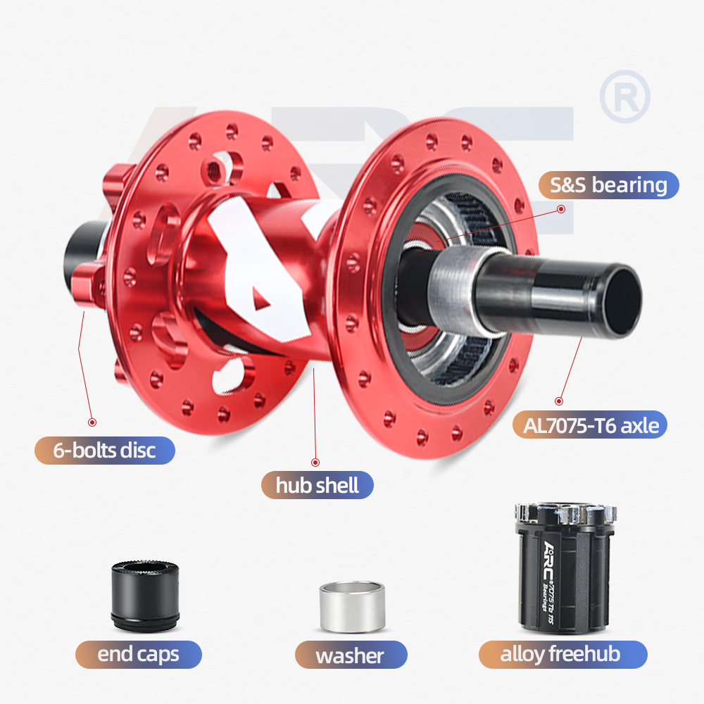 ARC MT009 moyeu de 6 cliquets  - Dynamo Hub Front avis et prix