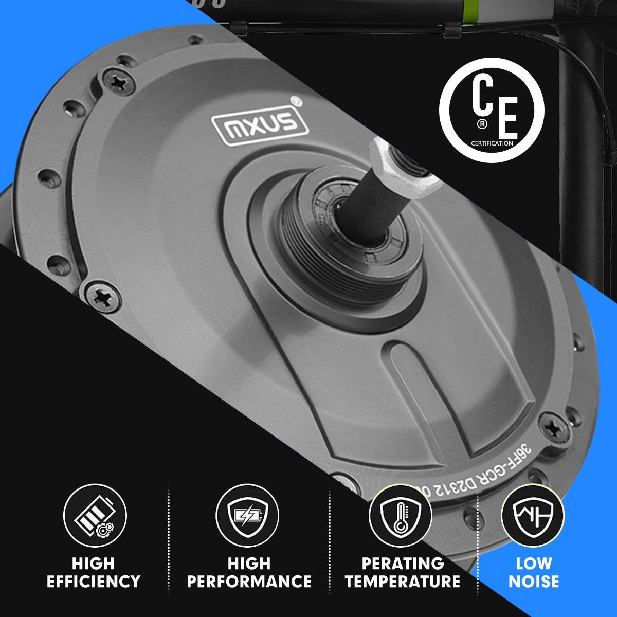 Moteur de moyeu de vélo électr - Dynamo Hub Front avis et prix