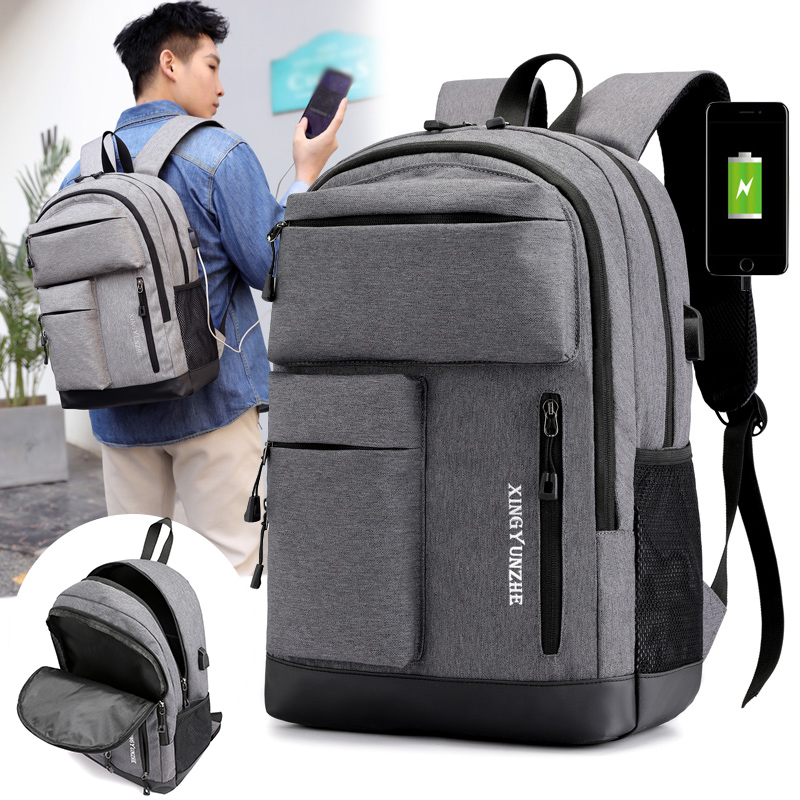 Hommes femmes USB charge sac à - Cycling Commuter Backpack Laptop avis et prix