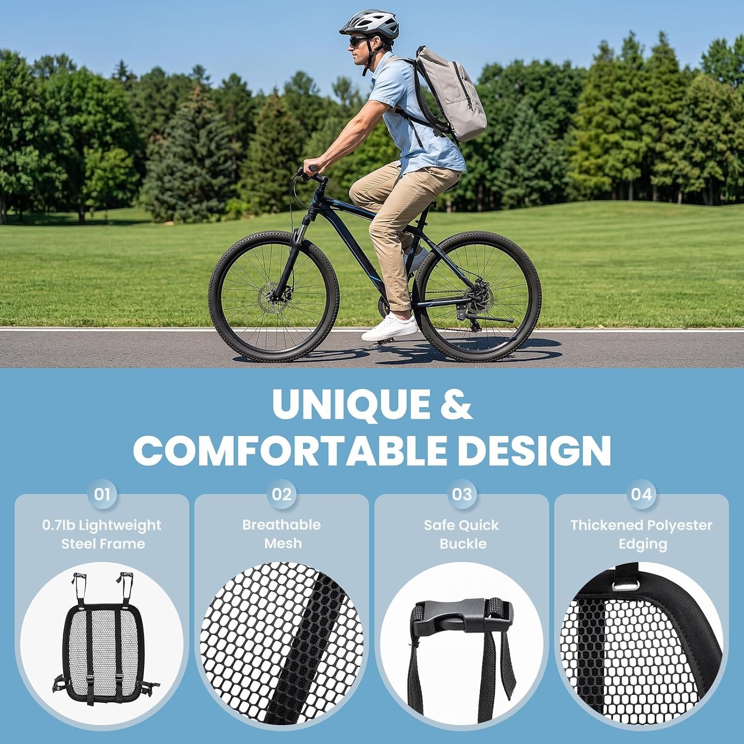 Sac à dos léger et ventilé ave - Cycling Commute Backpack avis et prix