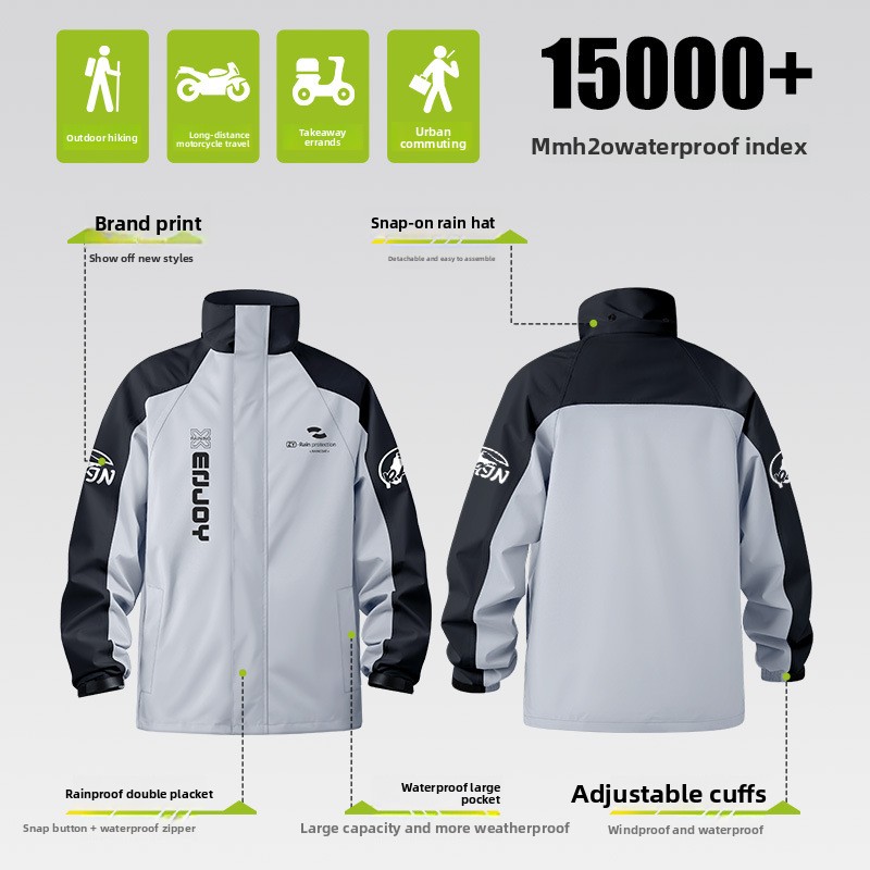 Combinaison de pluie pour moto - Cycling Commute In Rain avis et prix