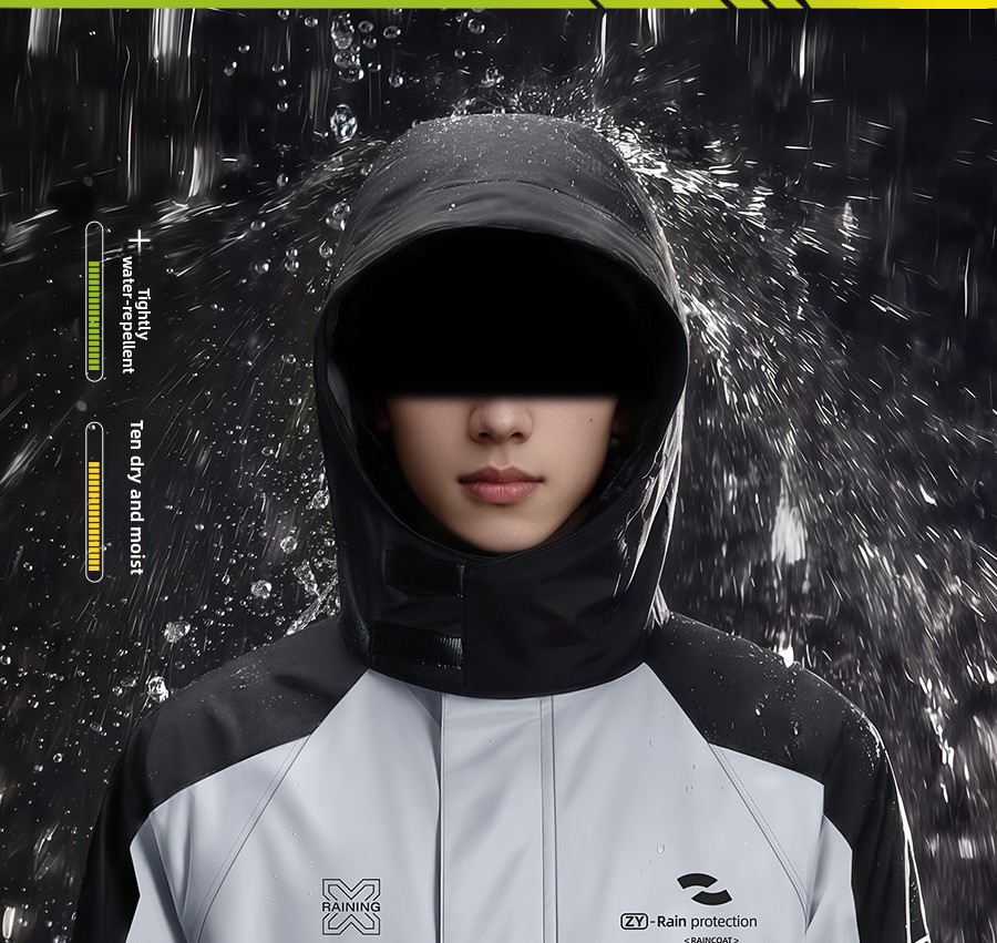 Combinaison de pluie pour moto - Cycling Commute In Rain avis et prix