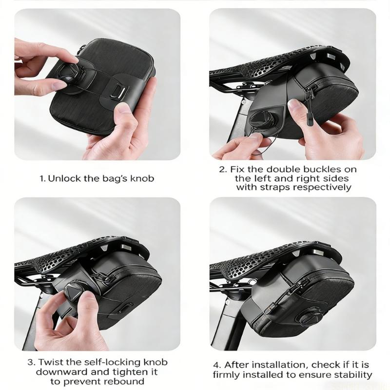 U2JB – selle vélo, pochettes à - Saddle Bag Under Seat avis et prix