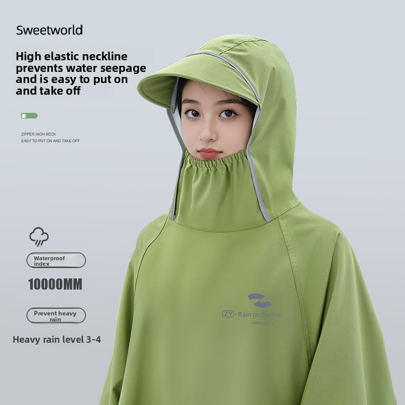 Poncho de pluie imperméable en - Cycling Commute In Rain avis et prix
