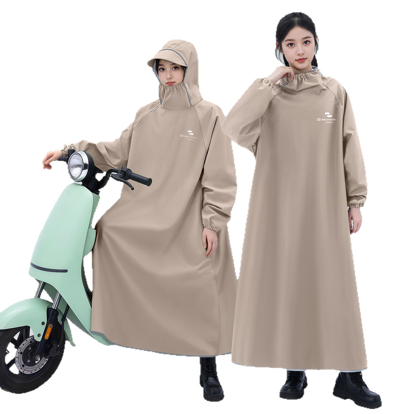 Poncho de pluie imperméable en - Cycling Commute In Rain avis et prix