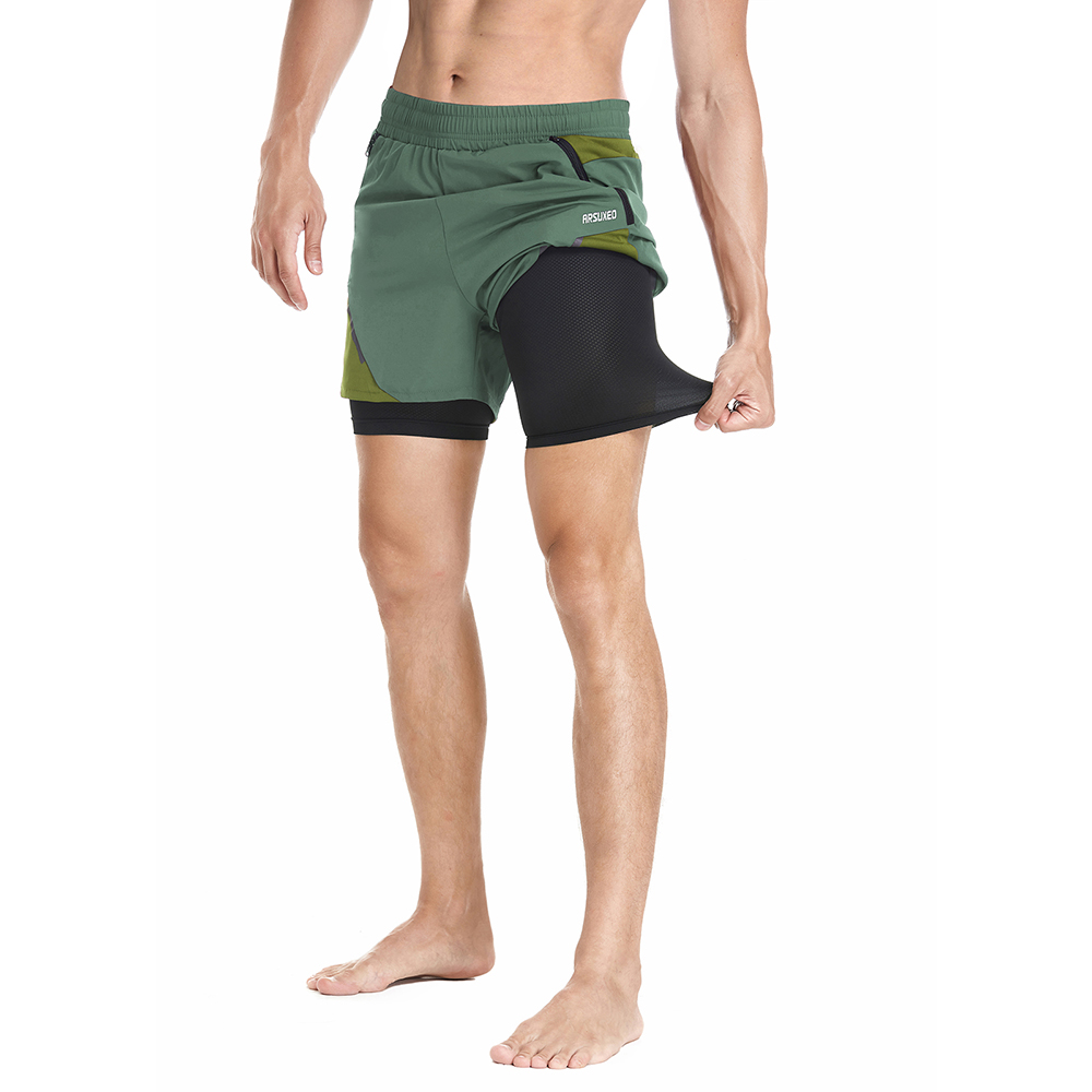 ARSUXEO – short de sport 2 en  - Cycling Commuter Pants avis et prix