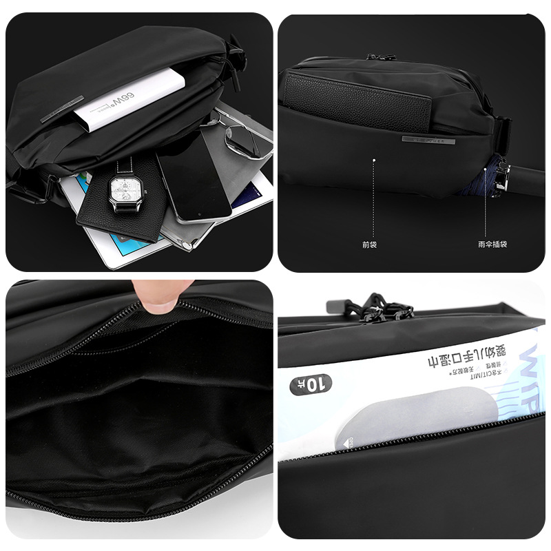 Sac à bandoulière léger en nyl - Cycling Commute Backpack avis et prix